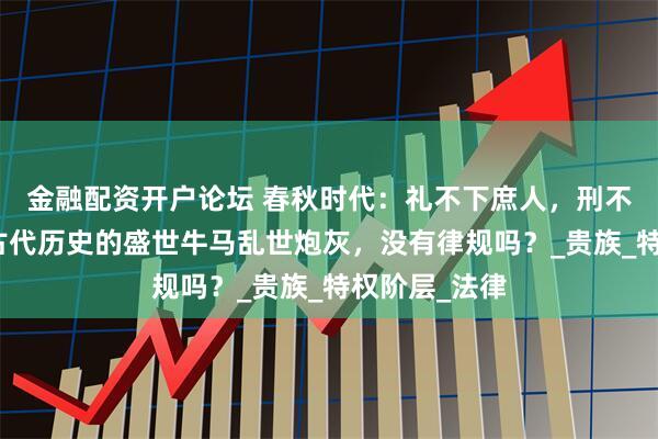 金融配资开户论坛 春秋时代：礼不下庶人，刑不上大夫吗？古代历史的盛世牛马乱世炮灰，没有律规吗？_贵族_特权阶层_法律